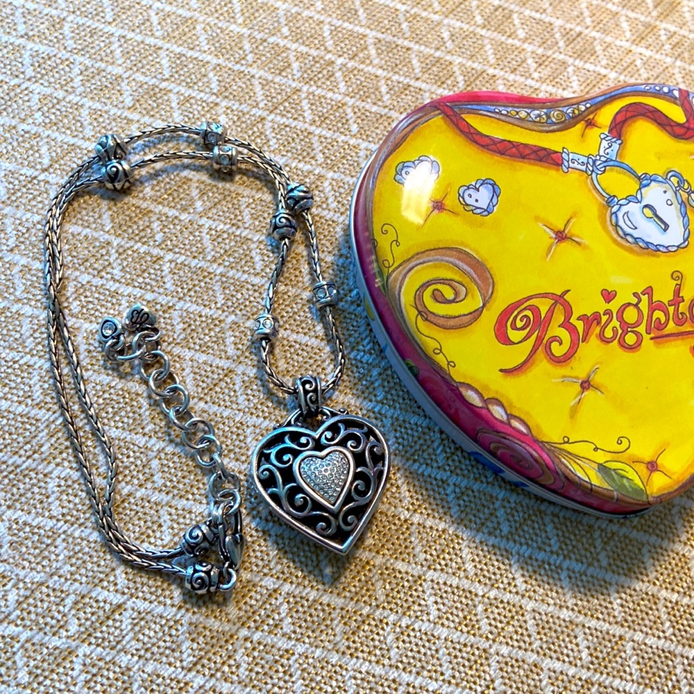 Brighton “Reno” Heart Necklace and Tin